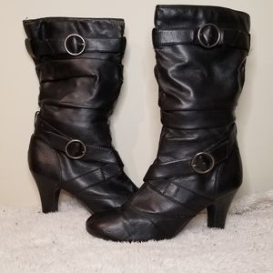 Sz 8.5 American Eagle Moto Heel Boot